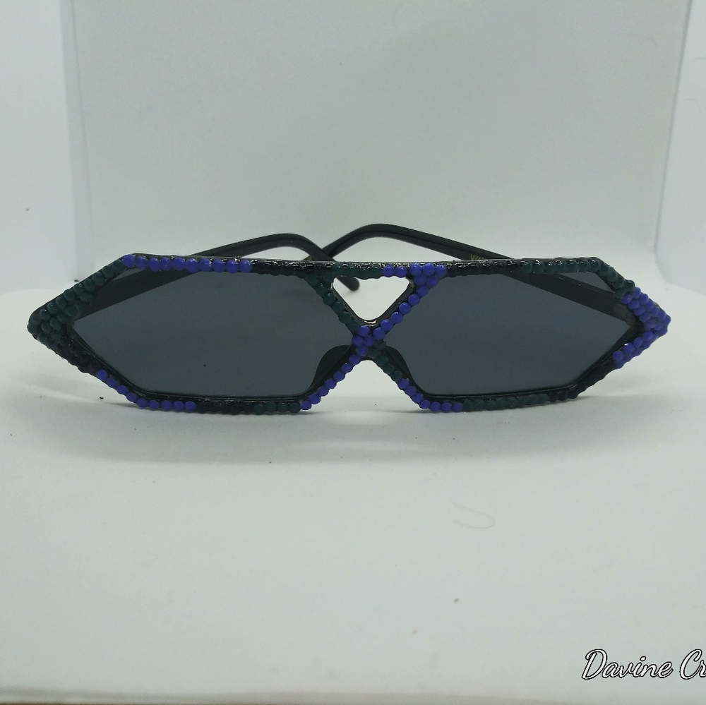 Blue Arrow Sunglasses
